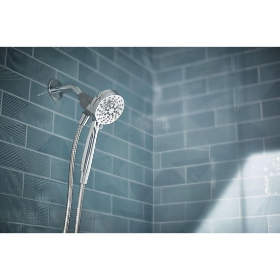 26100 Engage Magnetix 3.5-Inch Six-Function Handheld Showerhead with Magnetic Docking System, Chrome