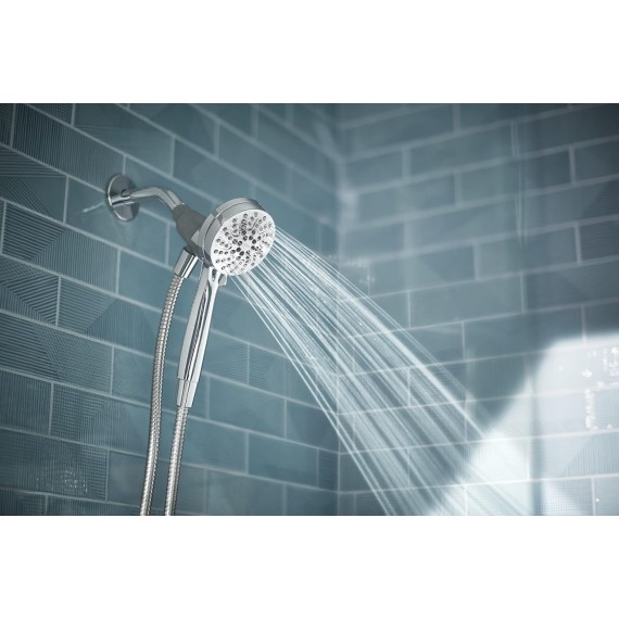 26100 Engage Magnetix 3.5-Inch Six-Function Handheld Showerhead with Magnetic Docking System, Chrome