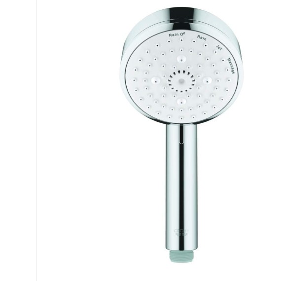 Grohe 27575002 Tempesta Cosmopolitan 2.5 GPM 4-Spray Hand Shower, Starlight Chrome