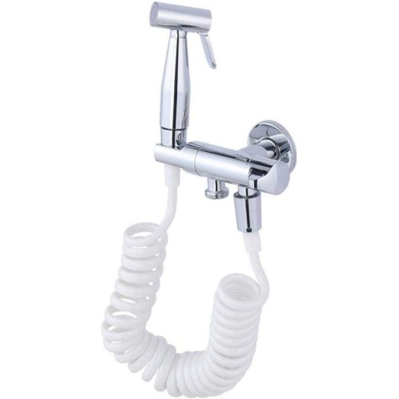 Toilet Handheld Shower Bidet Sprayer Spray Douche kit - Full Copper tee Spray Gun in The Bathroom Showerheads