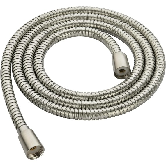 Shower Hose For Hand Held Shower Heads, 79 Inches Cord Extra Long Stainless Steel Hand Shower Hose, Ultra-Flexible Replacement Part with Brass Insert, Brushed Nickel