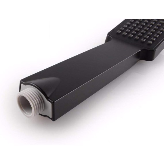 Shower Head Black Handheld Shower Head Bathroom Sprayer Water Saving Hand Shower Single Function for Bathroom Accessories Showerhead