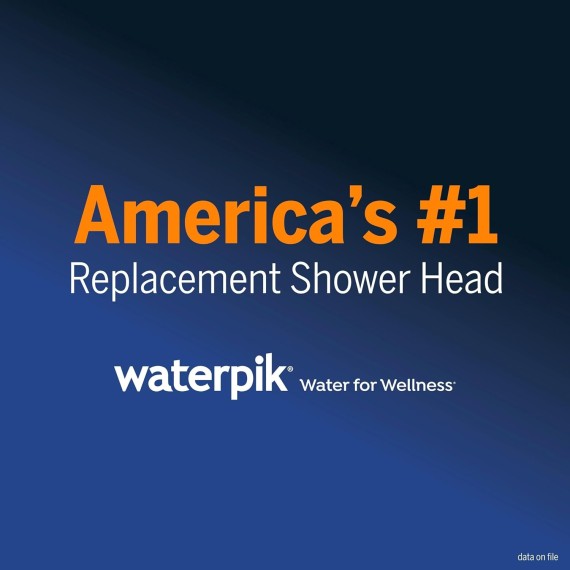 High Pressure Hand Held Shower Head With Hose, PowerPulse Massage 6-Mode, Chrome XAL-643ME