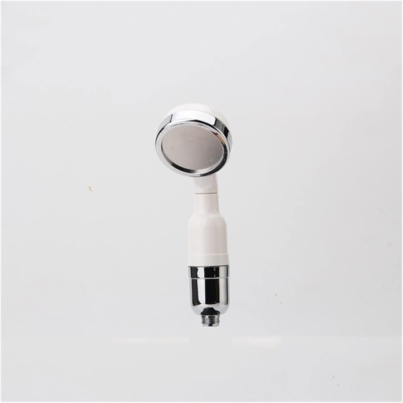 Drilling Panel Hand Showerhead Bathroom Water Saving Filter Handheld Round Therpy Spray Nozzle Rainfall Shower Head