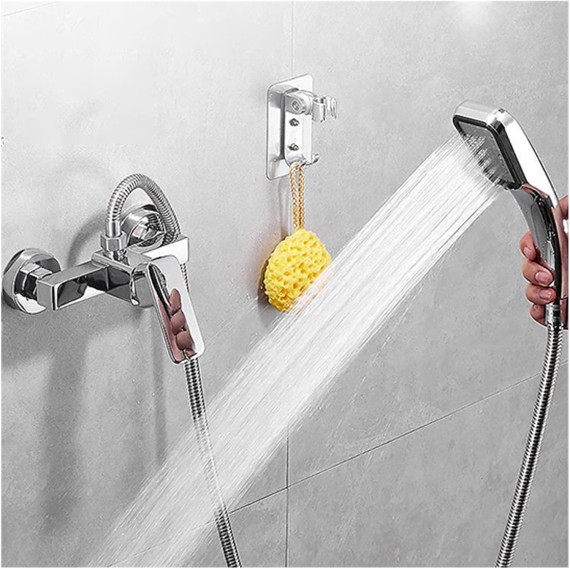 Bathroom Chrome Shower Faucet Set High Pressure Wall Mounted Shower Tap Bathtub Faucet Shower Mixers Hot and Cold Water Mixing (Color : LY04 Set D)