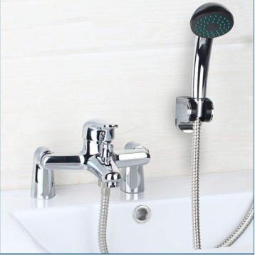 Bathroom Bathroom Shower Faucet Set Rainfall Bathtub Shower Mixer Brass Shower Bath with Hand Shower Shower System