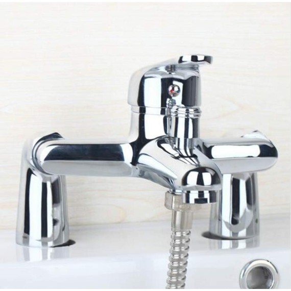 Bathroom Bathroom Shower Faucet Set Rainfall Bathtub Shower Mixer Brass Shower Bath with Hand Shower Shower System