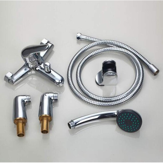 Bathroom Bathroom Shower Faucet Set Rainfall Bathtub Shower Mixer Brass Shower Bath with Hand Shower Shower System