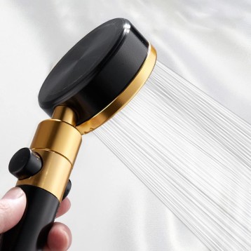 Shower Headshower head and hose Handheld Showerhead Adjustable High Pressure Filter Shower Head 20mm Plating On Off Switch (Color : B Silver, Size : Other) (Color : Silver, Size : Other)