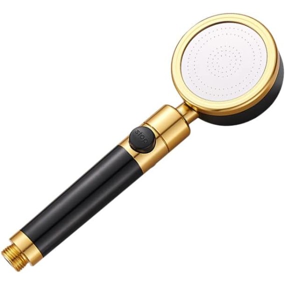 Shower Headshower head and hose Handheld Showerhead Adjustable High Pressure Filter Shower Head 20mm Plating On Off Switch (Color : B Silver, Size : Other) (Color : Silver, Size : Other)