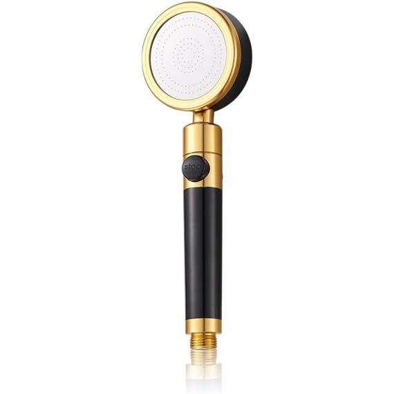 Shower Headshower head and hose Handheld Showerhead Adjustable High Pressure Filter Shower Head 20mm Plating On Off Switch (Color : B Silver, Size : Other) (Color : Silver, Size : Other)