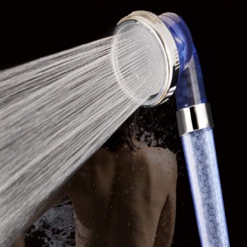 Hand Shower Shower Head Three Block Adjust Water Column Hand Shower Head Booster High Pressure Shower Head Showerhead