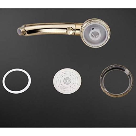 Handheld Shower Head,3 In 1 High Pressure Showerhead Home Bathroom Shower, Multi-Layer Chrome Finish Portable 360 Degrees Rotating Shower Head