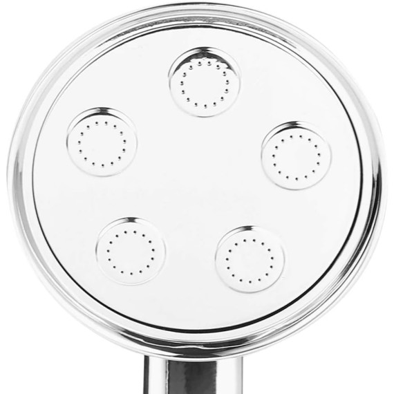 Shower Head Handheld High Pressure Showers Water Saving 3 Spray Modes and Single Function Filter Showerhead Bathroom Accessories (Color : A) (A)