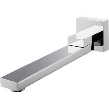 Faucet Tub Spout Wall Mounted Bath Spout Folding 180° Rotation Shower System Spout Bath Tap Bathtub Faucet Spout, Chrome