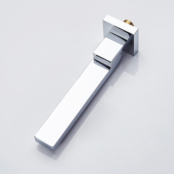 Faucet Tub Spout Wall Mounted Bath Spout Folding 180° Rotation Shower System Spout Bath Tap Bathtub Faucet Spout, Chrome