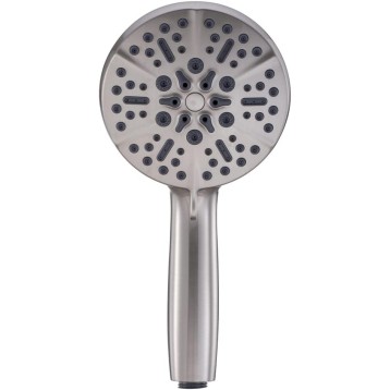 Shower System Bathroom 5'' High Pressure 7-Mode Handheld Shower Head Hand Held Showerhead Sprayer Brushed Nickel