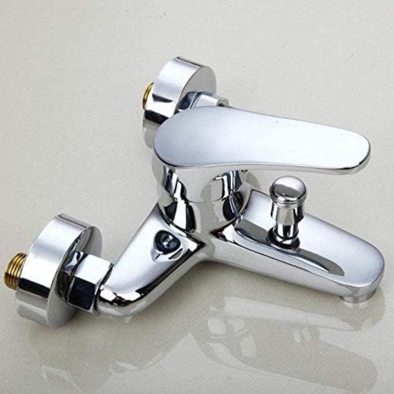 Faucet Bathtub Faucet Shower Sets Wall Mounted Chrome Finish Shower Handheld Driver Bathroom Sink Brass Mixer Tap Sets