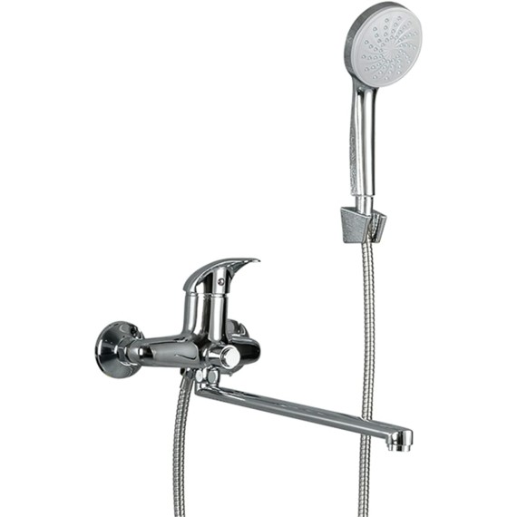 Shower System, Tub Faucet, Bathroom Bathtub Faucet Chrome Shower Faucet Set Mixer with Handheld Cold and Hot Wall Mounted Waterfall Tap