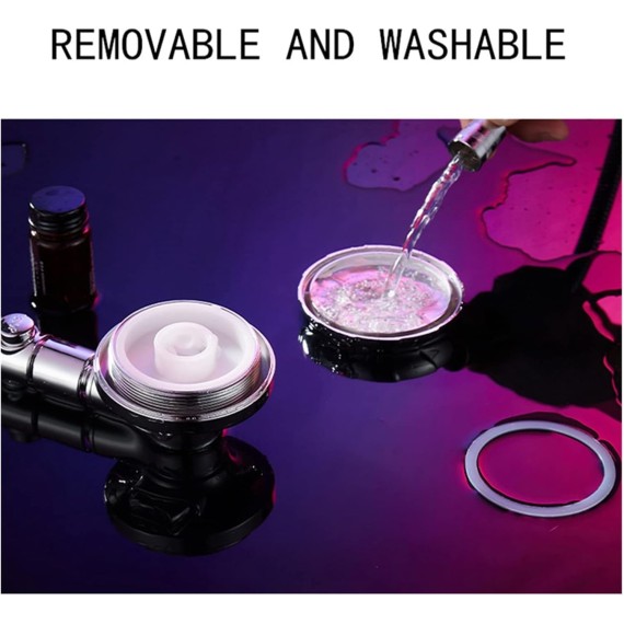 Handheld Shower Head High Pressure 3 Function Adjustable Bath Shower Jets with On/Off Pause Gold showerhead