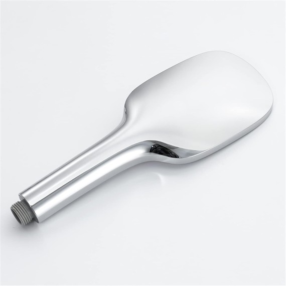 Handheld Shower Head Set White, 3 Functions High Pressure Shower Head, Detachable Showerhead with Holder and Hose, High Flow Shower Head